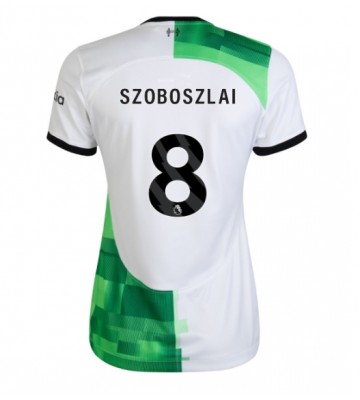 Liverpool Szoboszlai Dominik #8 Replica Away Stadium Shirt for Women 2023-24 Short Sleeve